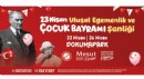 Kepez Belediyesi 23 Nisan Bayramı Şenliği banneri