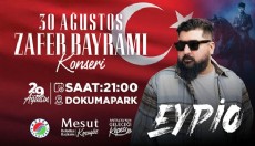 Kepez’de Zafer Bayramı coşkusu Eypio konseriyle taçlanacak