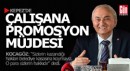 Kepez'de çalışana promosyon müjdesi