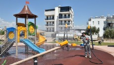 Kepez’de park ve oyun alanlarında hijyen seferberliği