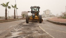 Kepez’de yağmur sonrası yollara hızlı müdahale