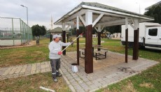 Kepez’den Altınova Düden’e modern park dokunuşu