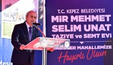 Kepez'in Mir Mehmet Selim Unat Taziye ve Semt Evi hizmete açıldı