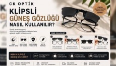 Klipsli Güneş Gözlüğü Nasıl Kullanılır?
