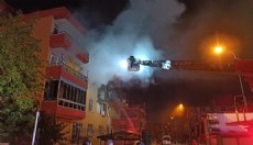 Konya'da ev yangını: 12 yaralı