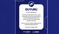 Konyaaltı Belediyesi’nden sıcak hava tedbiri