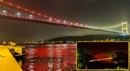 Köprüler sarı-kırmızı