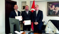 Korkuteli Tapu Müdürlüğü personeline başarı belgesi