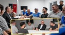 Kotan akşam vardiyasındaki personeli ziyaret etti