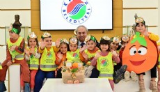 Kreş öğrencilerinden Yerli Malı Hastası’nda etkinlik