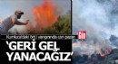 Kumluca'da yangın