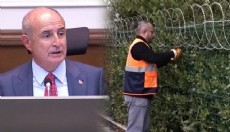 Kuşları ve kedileri yaralayan jiletli teller kaldırılıyor