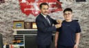 LGS birincisi altınla ödüllendirildi