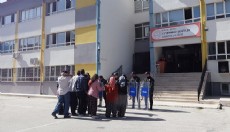 Lisede deprem tatbikatı