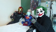 Lösemi hastası Zeyd’in süper kahraman hayali gerçek oldu