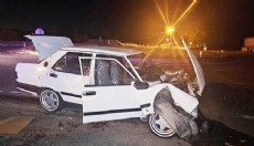 Malkara’da iki otomobil çarpıştı: