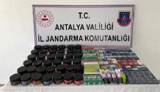 Manavgat'ta kaçakçılık operasyonu