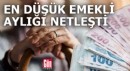 Meclis'ten geçti: En düşük emekli aylığı netleşti