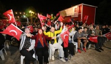 Milli maç heyecanı Dokumapark’ta yaşandı
