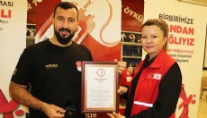 Milli sporculardan Antalya'da kan bağışı