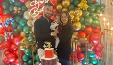 Miray bebek gen tedavisi sonrası ilk yaş gününü kutladı