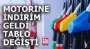 Motorine indirim geldi, tablo değişti