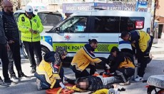 Motosikletiyle polisten kaçarken kaza yapan sürücü öldü