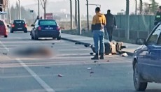 Motosikletli kazada hayatını kaybetti