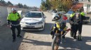 Motosikletli polise çarpıp kaçan sürücüye ceza