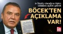 Muhittin Böcek'ten açıklama var