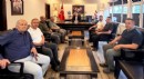 Muhtarlardan Kaymakam Yılmazer'e ziyaret