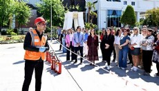 Muratpaşa’da yangın tatbikatı