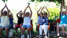 Muratpaşa'da yoga ile aktif yaş alıyorlar