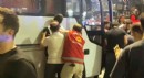 NATO protestosuna polis müdahalesi