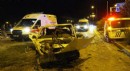 Otomobiliyle kaçan sürücü dehşet saçtı: 10 yaralı