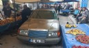 Otomobiliyle pazara giren alkollü sürücüye ceza