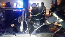 Otomobille TIR çarpıştı: 3 yaralı