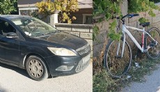 Otomobille çarpışan bisikletli çocuk yaralandı