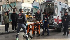 Otomobille çarpışan elektrikli bisiklet sürücüsü yaralandı