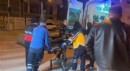 Otomobille çarpışan motosikletli yaralandı