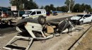 Otomobiller çarpıştı: 3 yaralı
