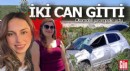 Otomosil şarampole uçtu; 2 can gitti
