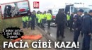 Otoyolda facia gibi kaza: 2 asker şehit, 1 sivil öldü, 3 yaralı