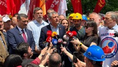 Özgür Özel, maden işçileri ile bir araya geldi