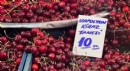 'Kirazın tanesi 10 TL' etiketi olay oldu