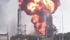 Petrol tesisinde patlama