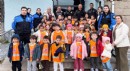 Polisten anaokulu öğrencilerine eğitim