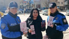 Polisten dolandırıcılık ve KADES bilgilendirmesi