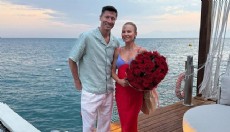 Robert Lewandowski ailesiyle Antalya'da tatilde