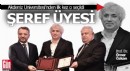 Prof. Dr. Ömer Özkan'a TÜBA'dan büyük onur